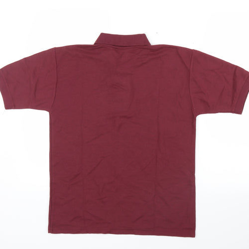 JERZEES Womens Purple   Basic Polo Size XS