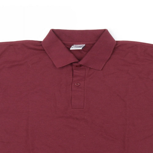 JERZEES Womens Purple   Basic Polo Size XS