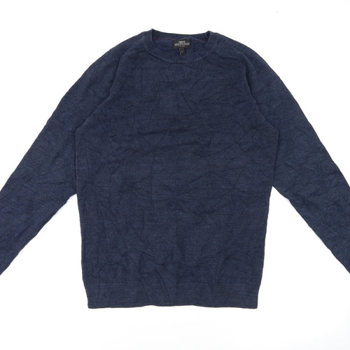 next  Mens Blue   Pullover Sweatshirt Size S