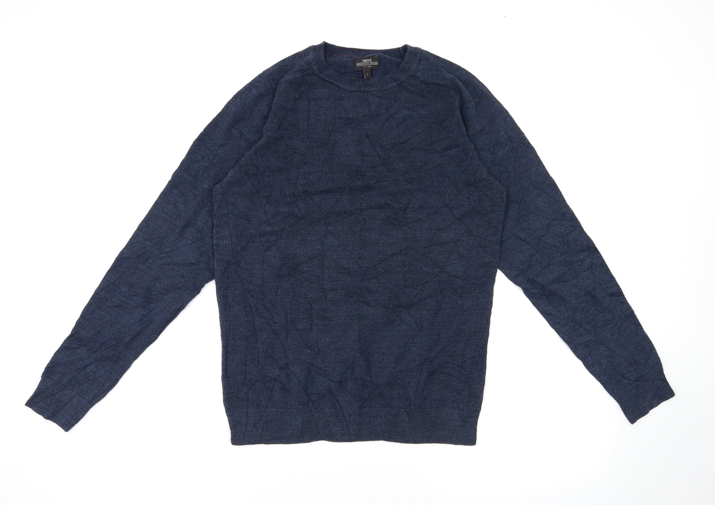 next  Mens Blue   Pullover Sweatshirt Size S