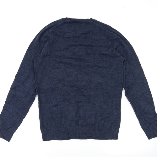 next  Mens Blue   Pullover Sweatshirt Size S