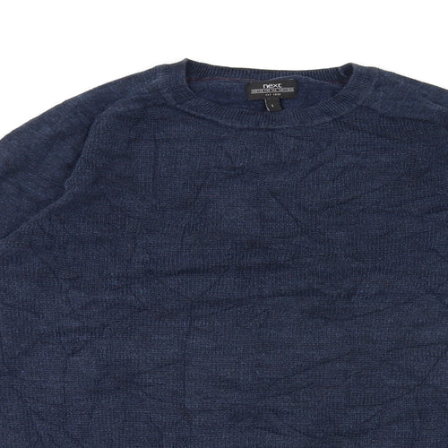 next  Mens Blue   Pullover Sweatshirt Size S