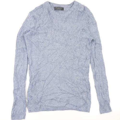 Primark Womens Blue   Pullover Jumper Size M