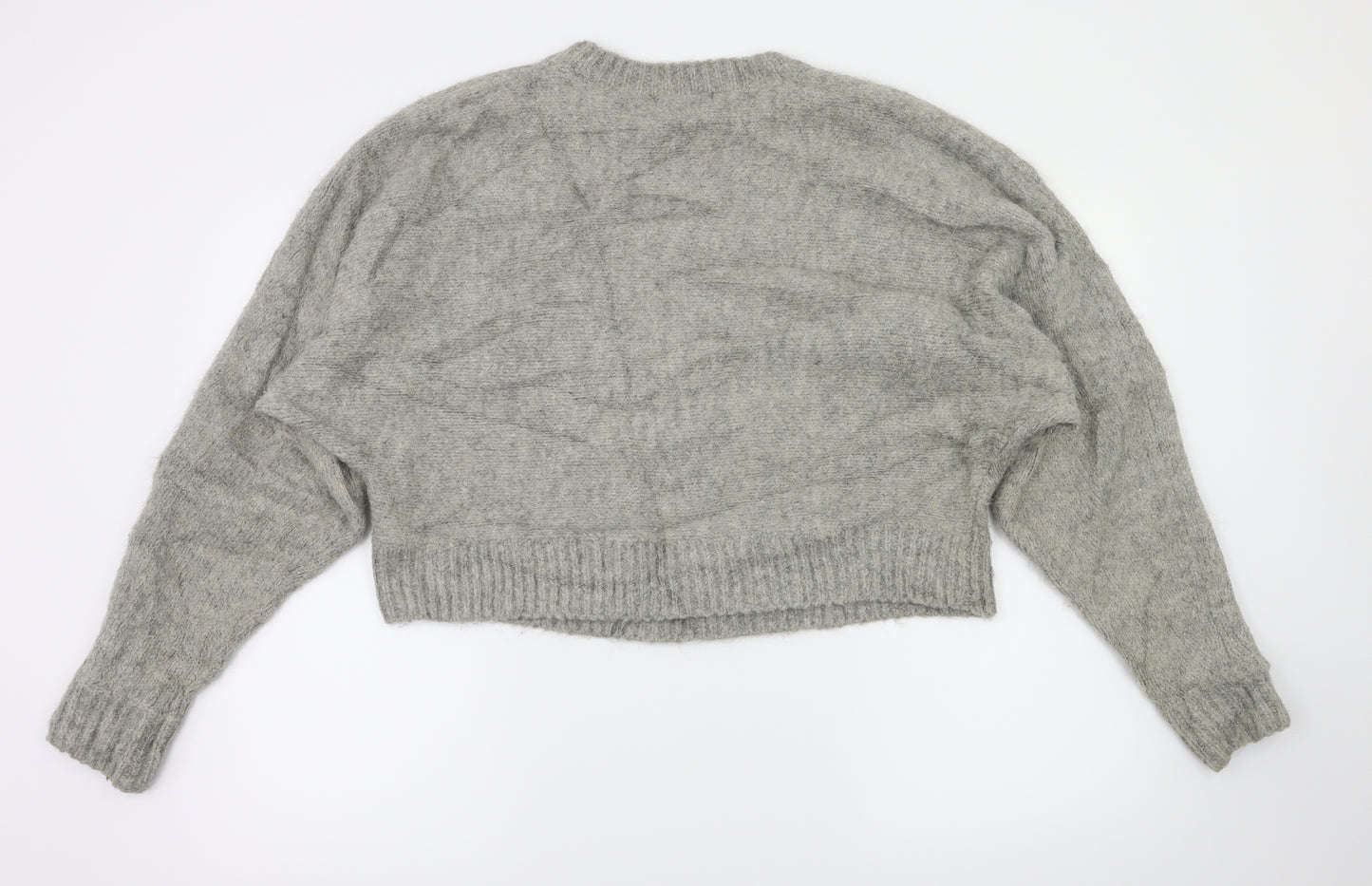 H&M Womens Grey   Pullover Jumper Size S