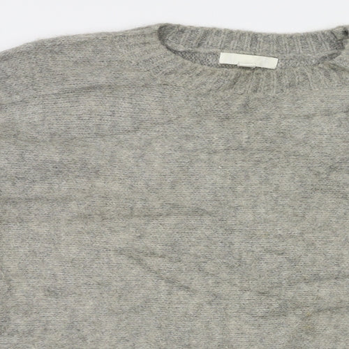 H&M Womens Grey   Pullover Jumper Size S