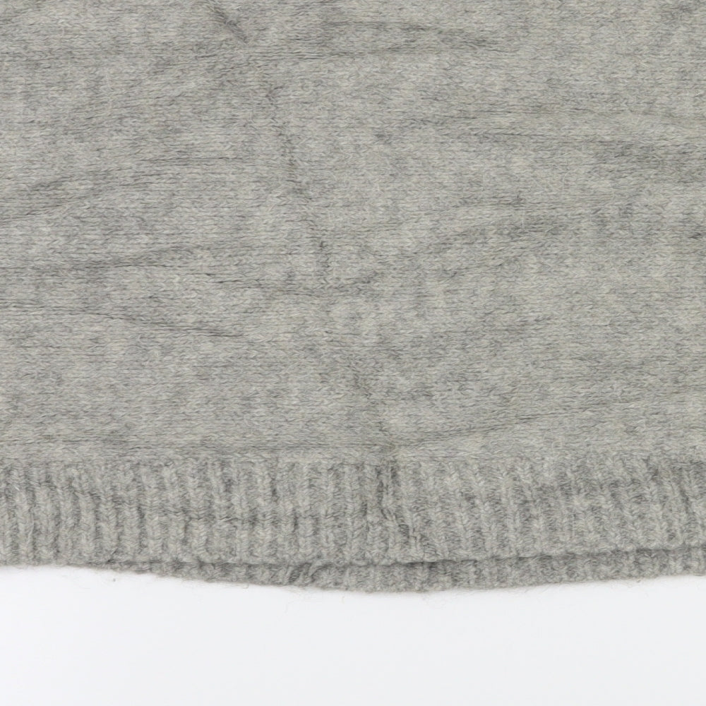 H&M Womens Grey   Pullover Jumper Size S