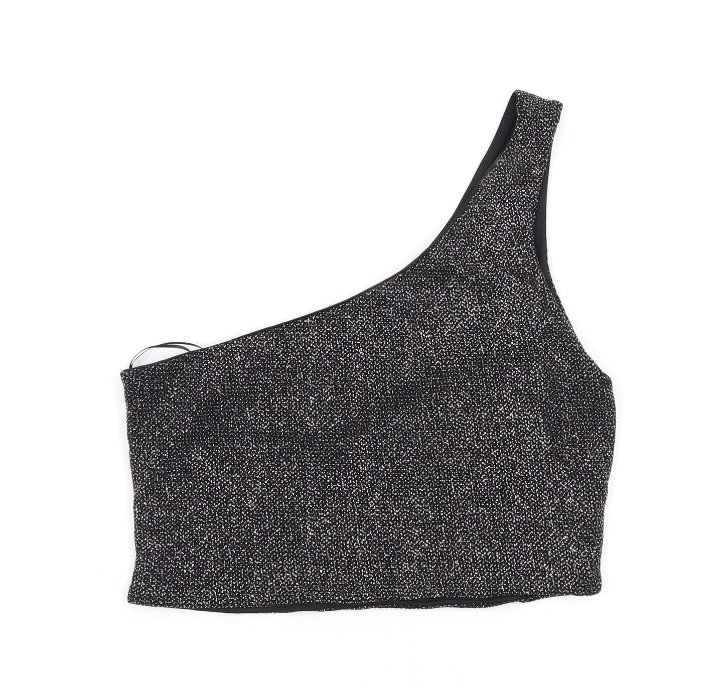 Topshop Womens Black   Basic T-Shirt Size 10