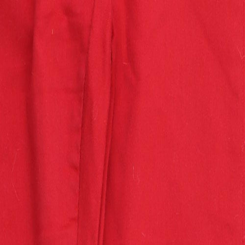 Denim & Co  Womens Red Houndstooth  Skinny Jeans Size 10 L29 in