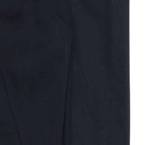 M&S Womens Black   Trousers  Size 8 L26 in