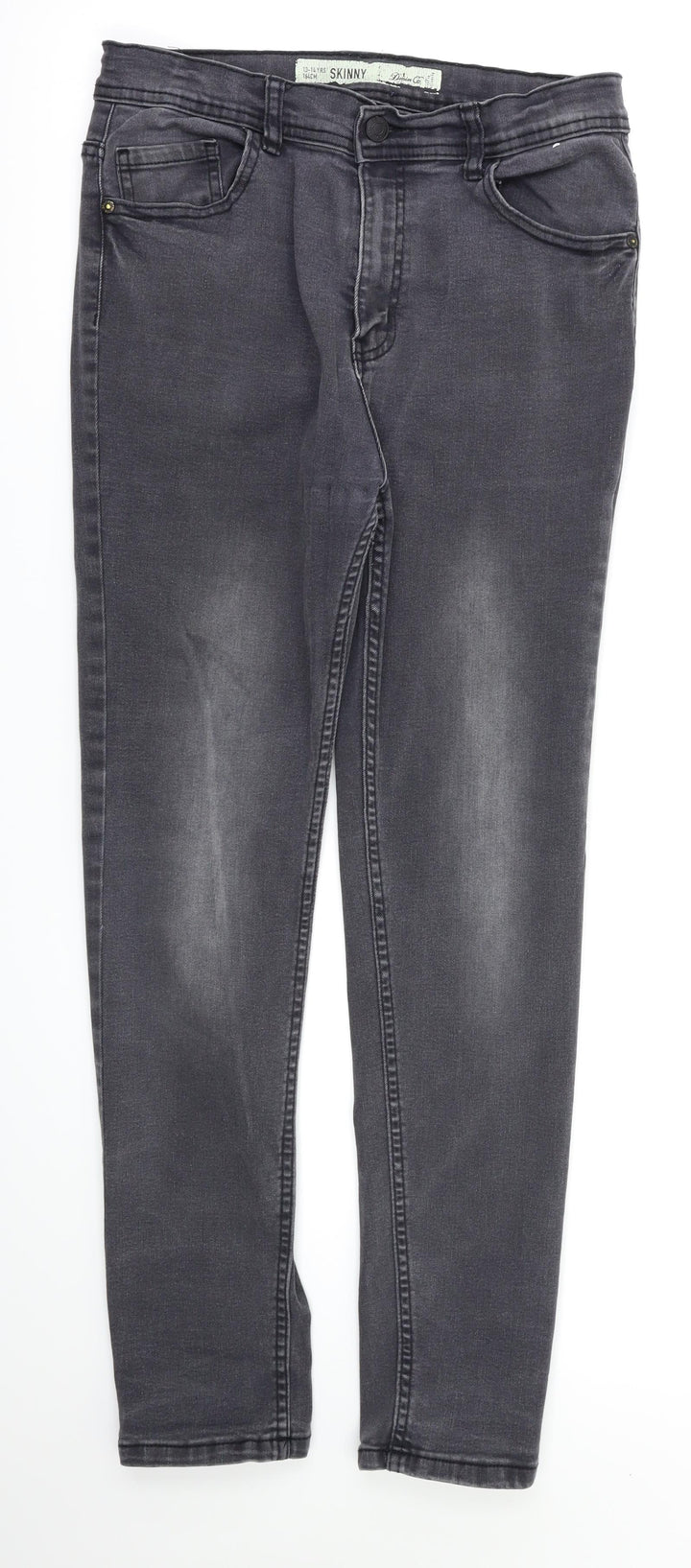 Denim&co Girls Black Skinny Jeans Size 13-14 Years