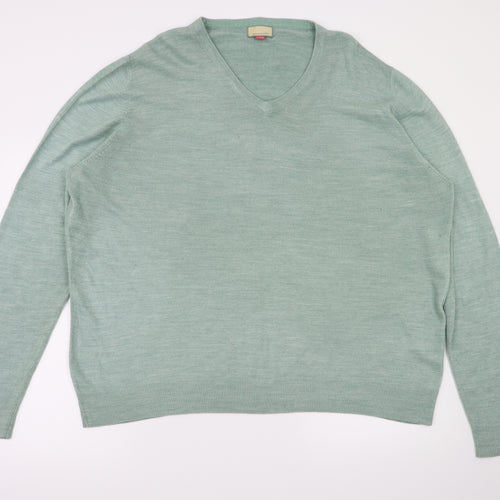 jhon lewis Mens Green   Pullover Jumper Size XL