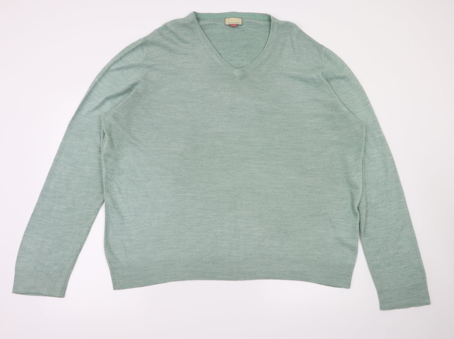jhon lewis Mens Green   Pullover Jumper Size XL