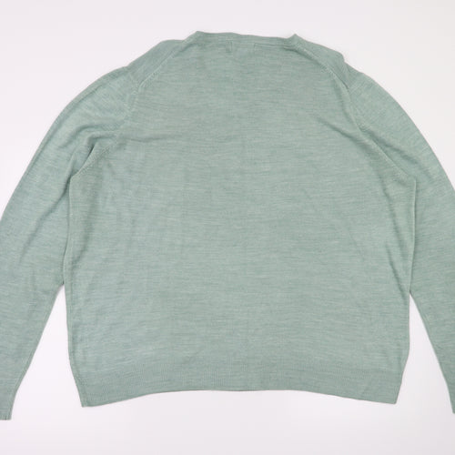 jhon lewis Mens Green   Pullover Jumper Size XL