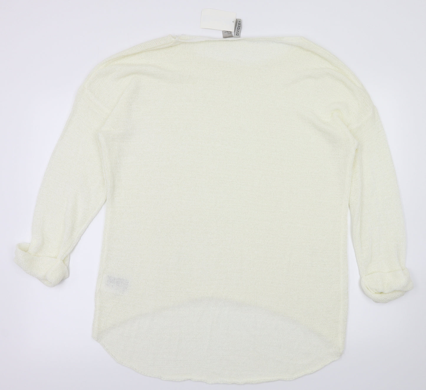 H&M Womens Ivory   Basic Blouse Size M
