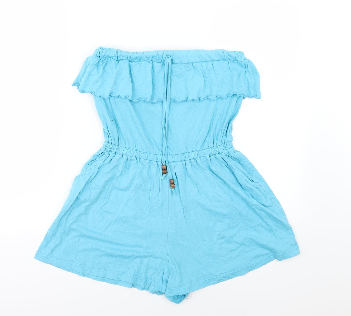 Atmosphere Womens Blue  Jersey Playsuit One-Piece Size 12 L3 in