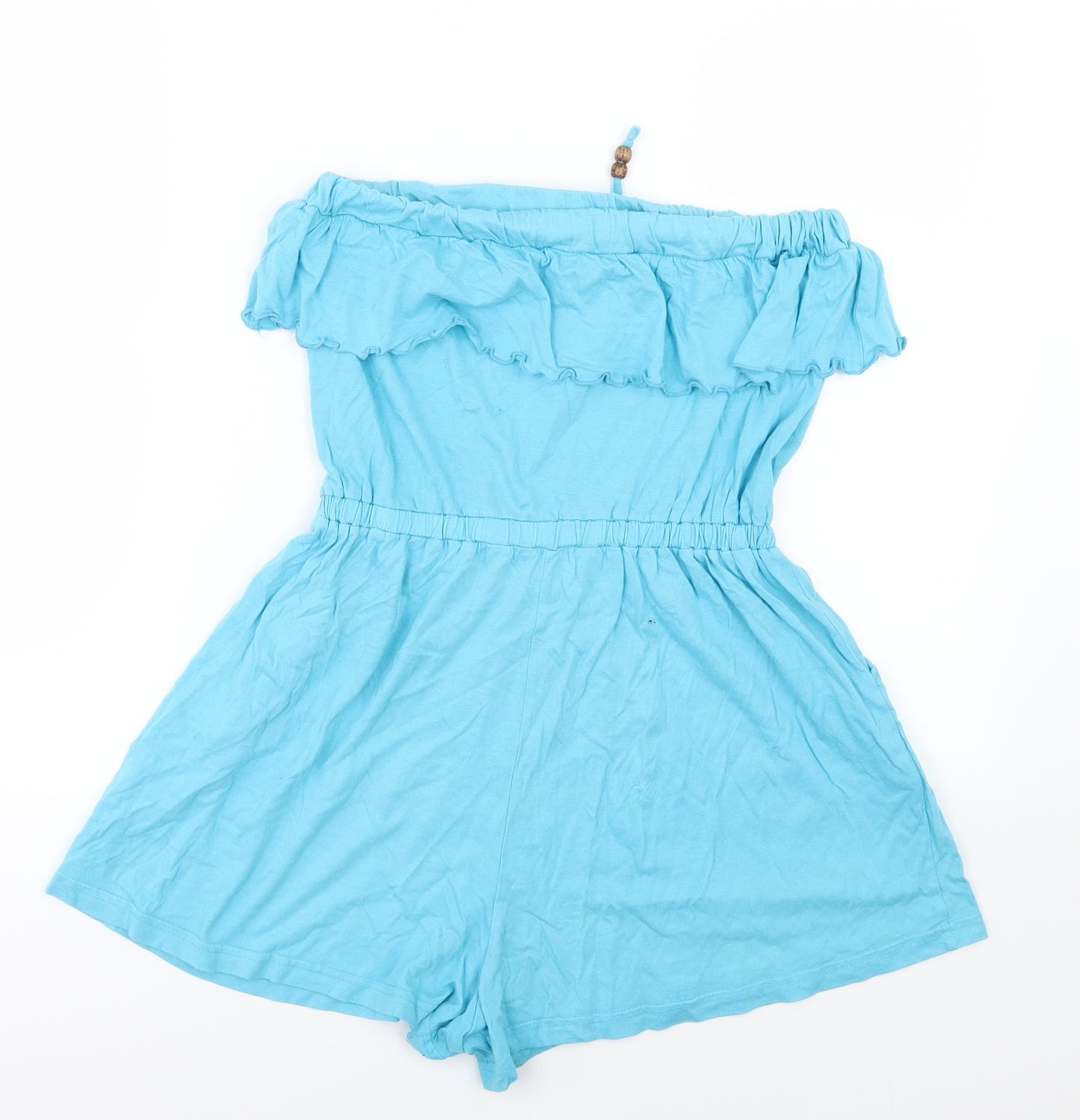 Atmosphere Womens Blue  Jersey Playsuit One-Piece Size 12 L3 in