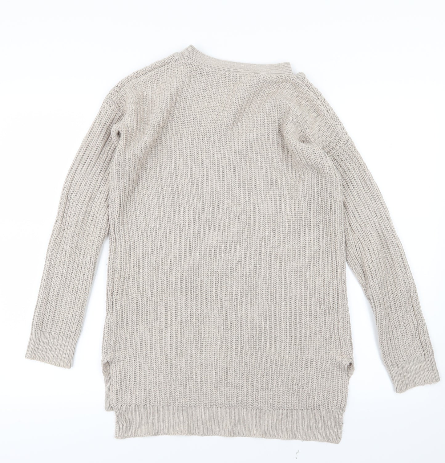 Select Womens Beige  Knit Pullover Jumper Size 6