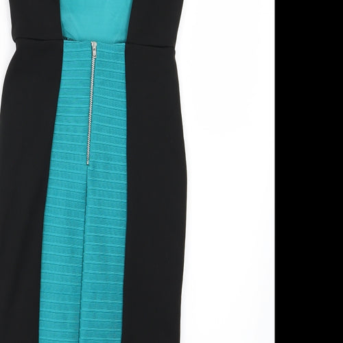 Miss Selfridge Womens Black   Bodycon  Size 6  - Open back