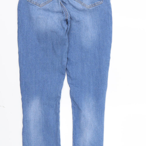 Denim & Co. Womens Blue  Denim Skinny Jeans Size 10 L28 in