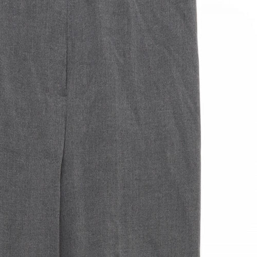 Ellie Louise Womens Grey  Rayon Trousers  Size 16 L28 in
