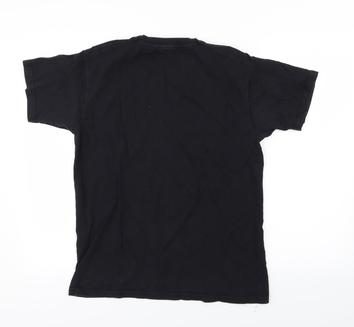 Jack Daniels Mens Black  Jersey  T-Shirt Size M