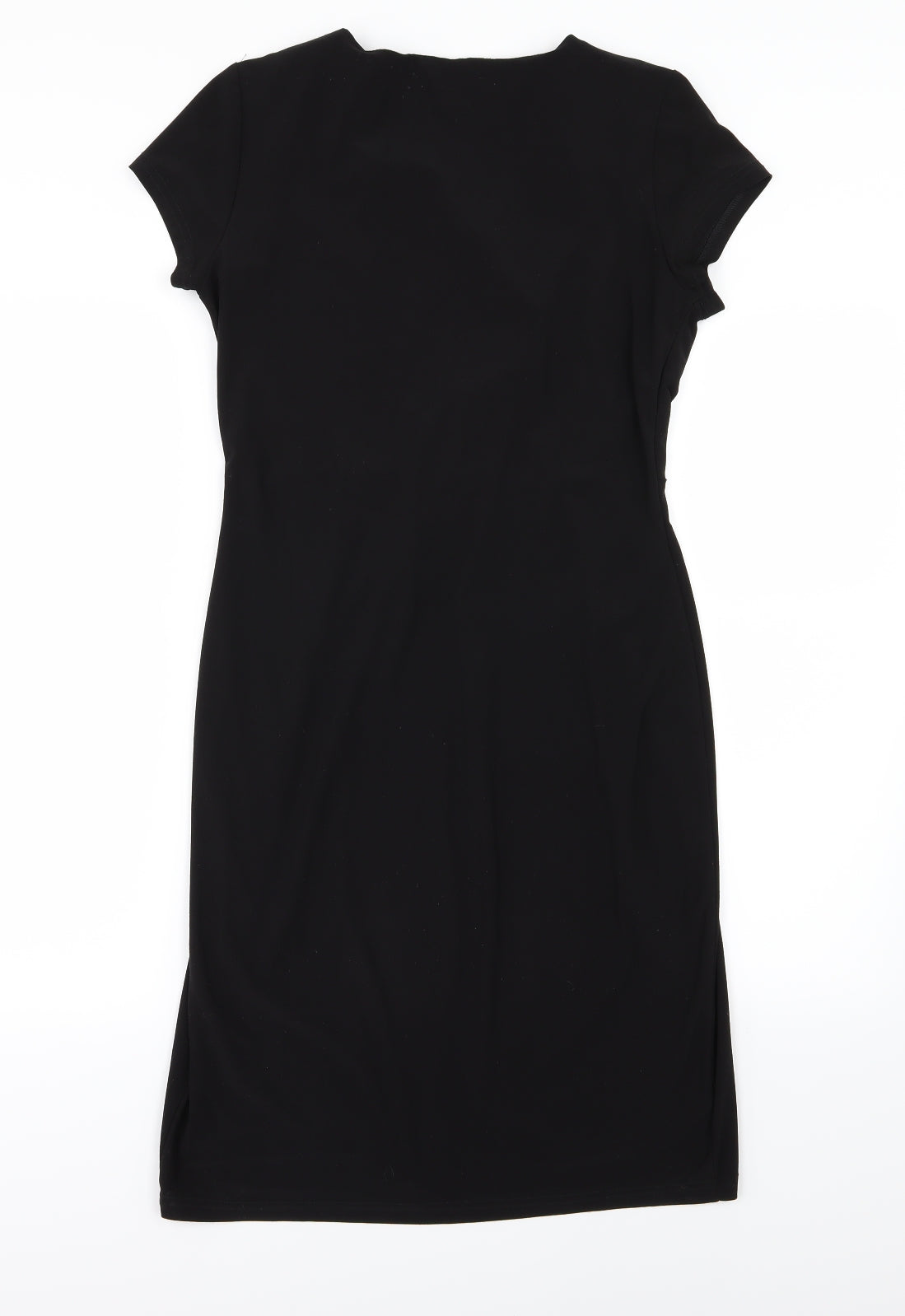 Saloos Womens Black  Rayon A-Line  Size 12