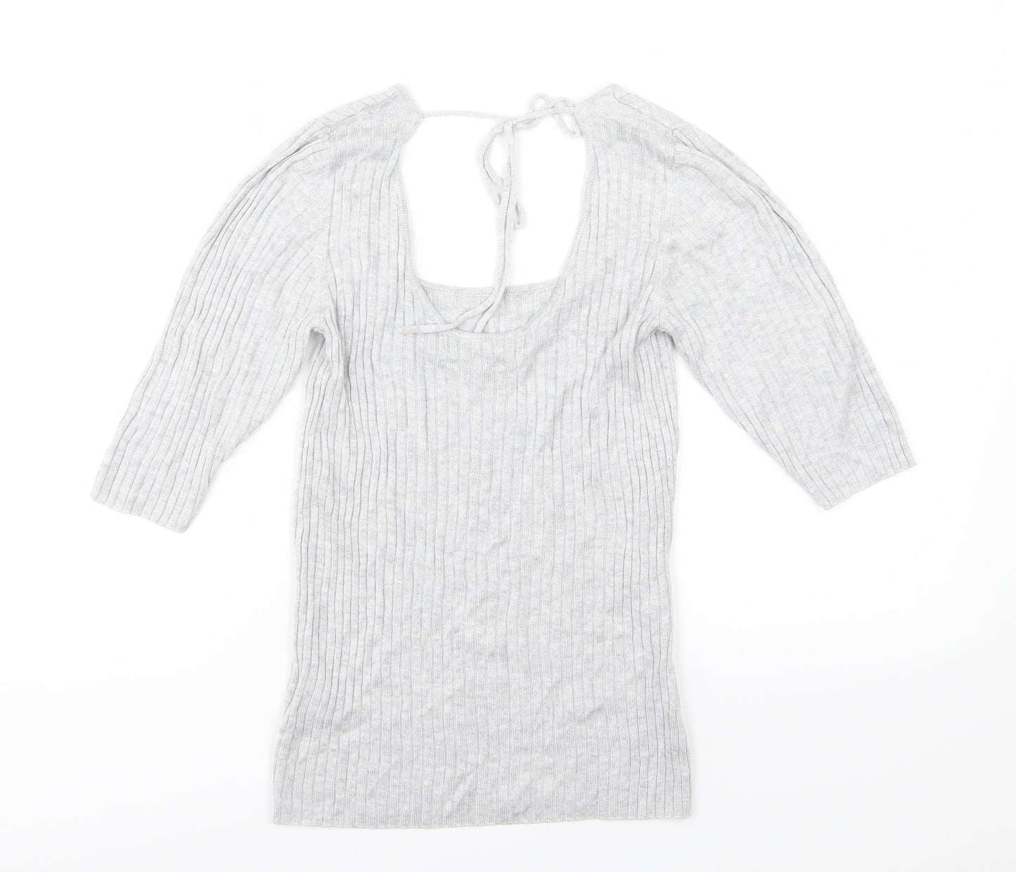 NEXT Womens Grey  Knit Pullover Jumper Size 8