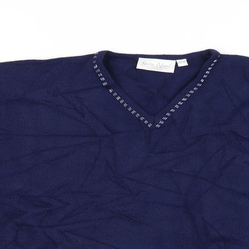 Sara Neal Womens Blue   Pullover Jumper Size 18