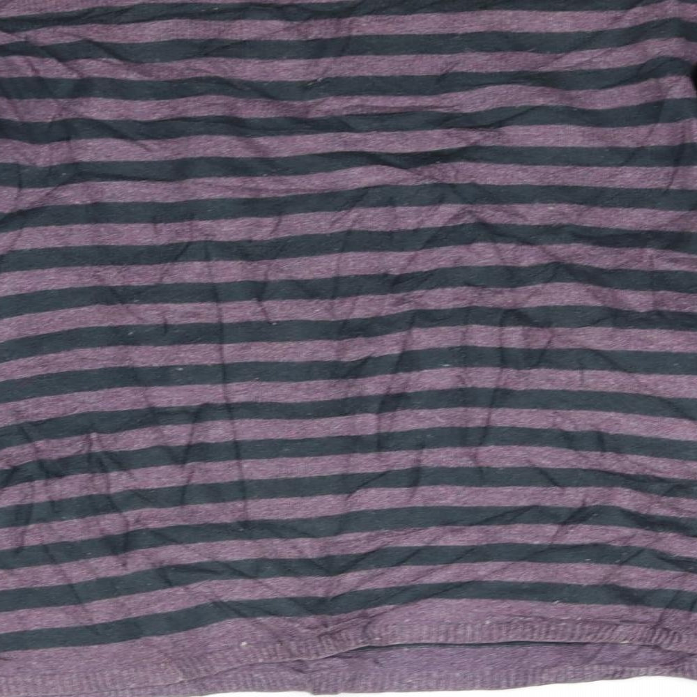 adelaide street Womens Blue Striped  Pullover Jumper Size M