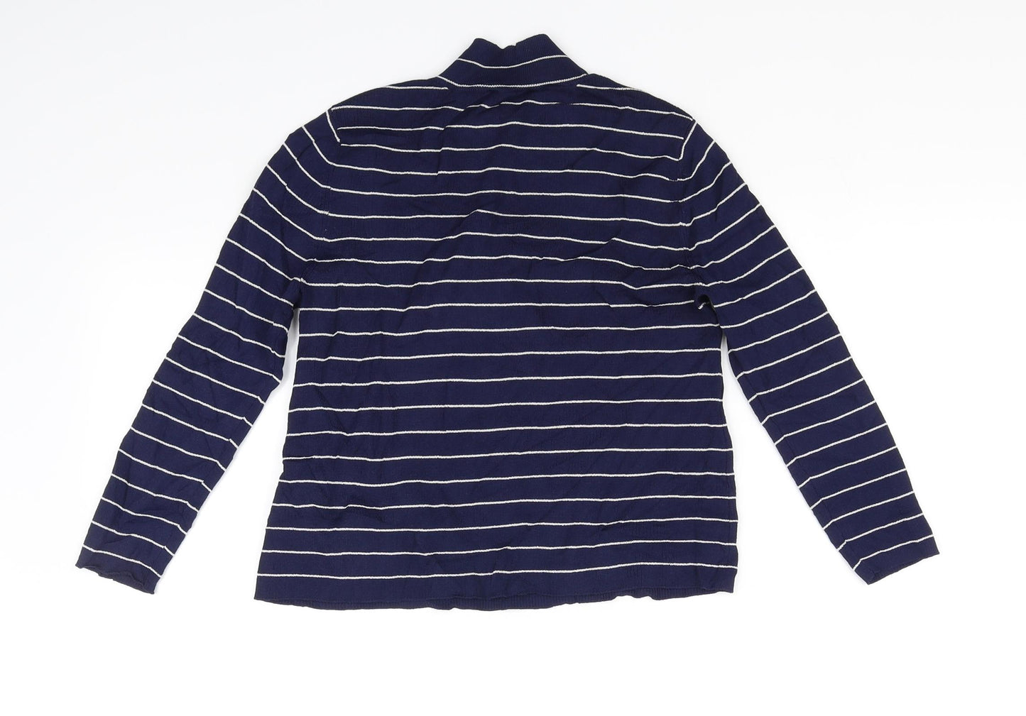 ASOS Womens Blue Striped  Pullover Jumper Size 8