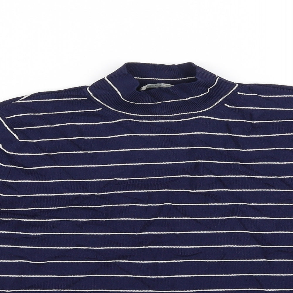 ASOS Womens Blue Striped  Pullover Jumper Size 8