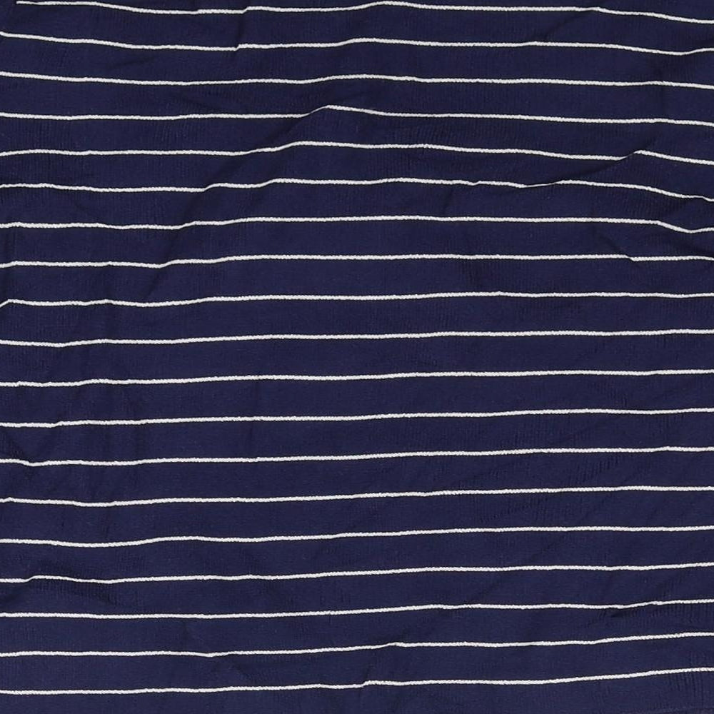 ASOS Womens Blue Striped  Pullover Jumper Size 8
