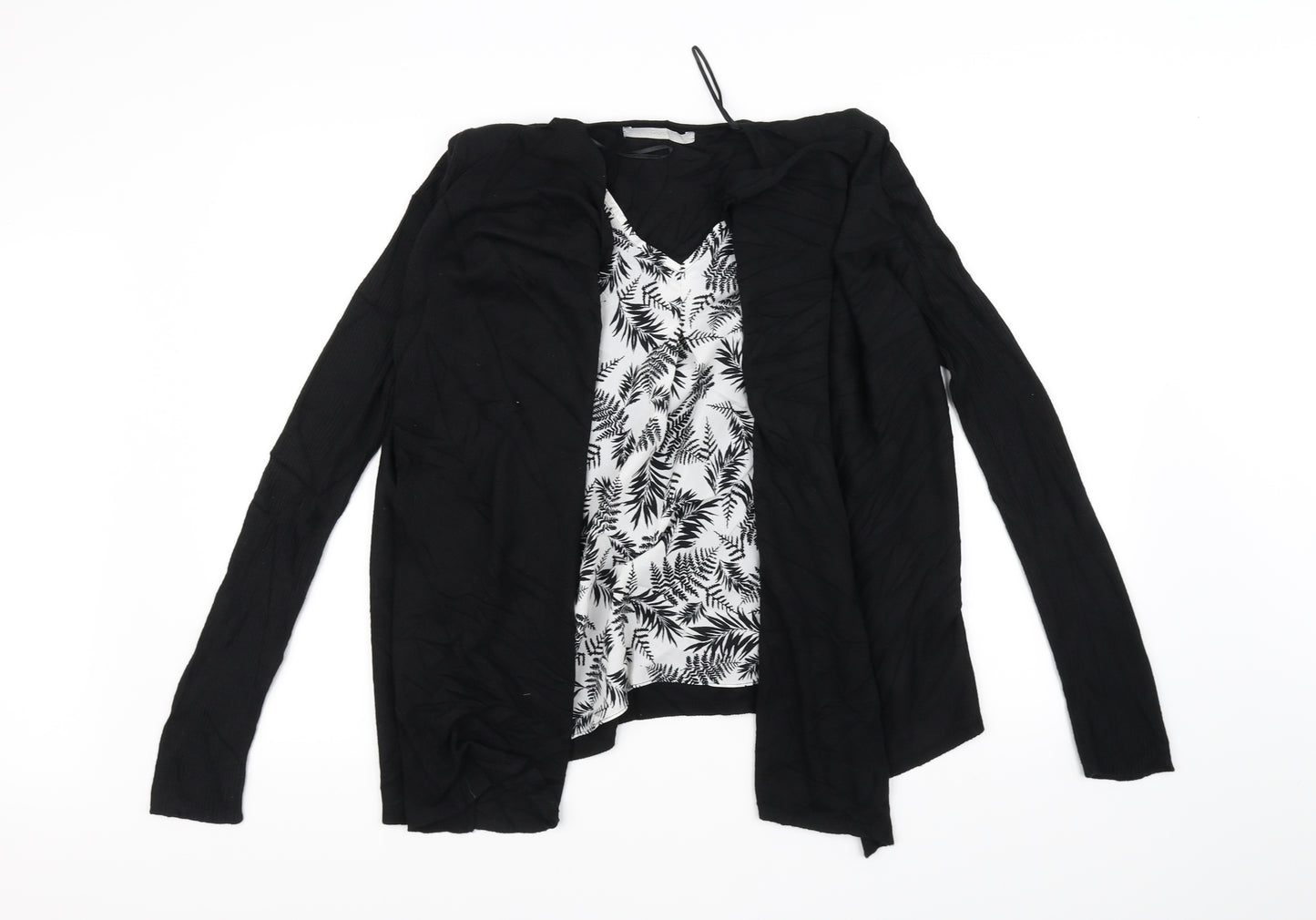 George Womens Black   Cardigan Jumper Size 12