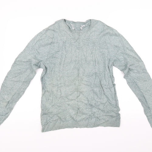 Topman Mens Green   Pullover Jumper Size XS