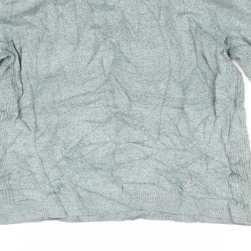 Topman Mens Green   Pullover Jumper Size XS