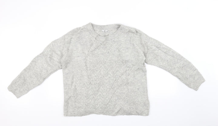 TU Womens Grey Pullover Jumper Size 10