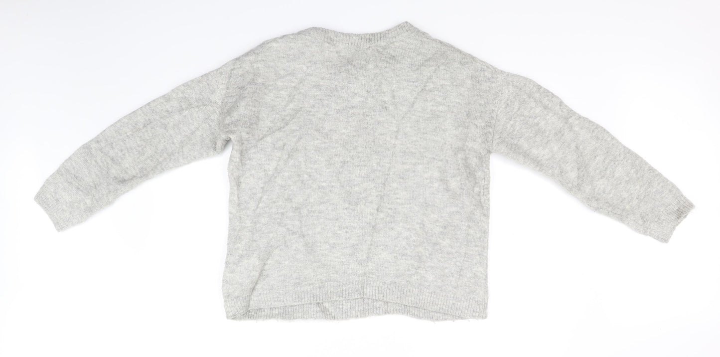 TU Womens Grey   Pullover Jumper Size 10