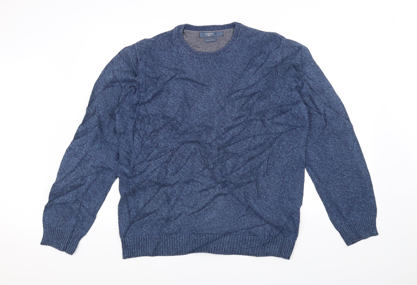 BHS Mens Blue   Pullover Jumper Size L