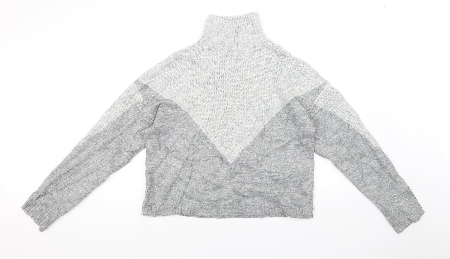 Primark Womens Grey   Pullover Jumper Size S
