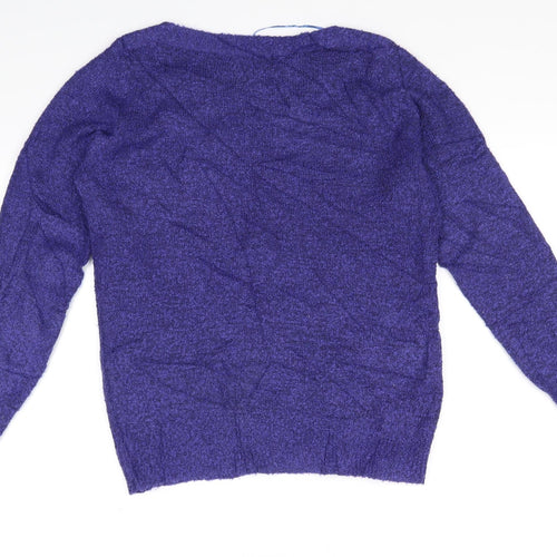 BM Womens Purple   Pullover Jumper Size S
