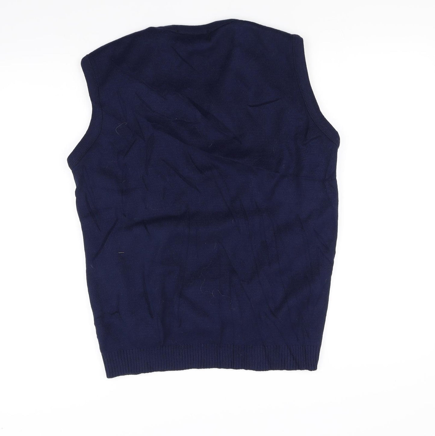 London Mens Blue   Vest Sweatshirt Size S  - christmas