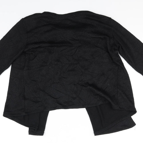 H&M Girls Black   Cardigan Jumper Size 11-12 Years