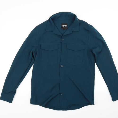 Boohoo Womens Green   Jacket  Size S