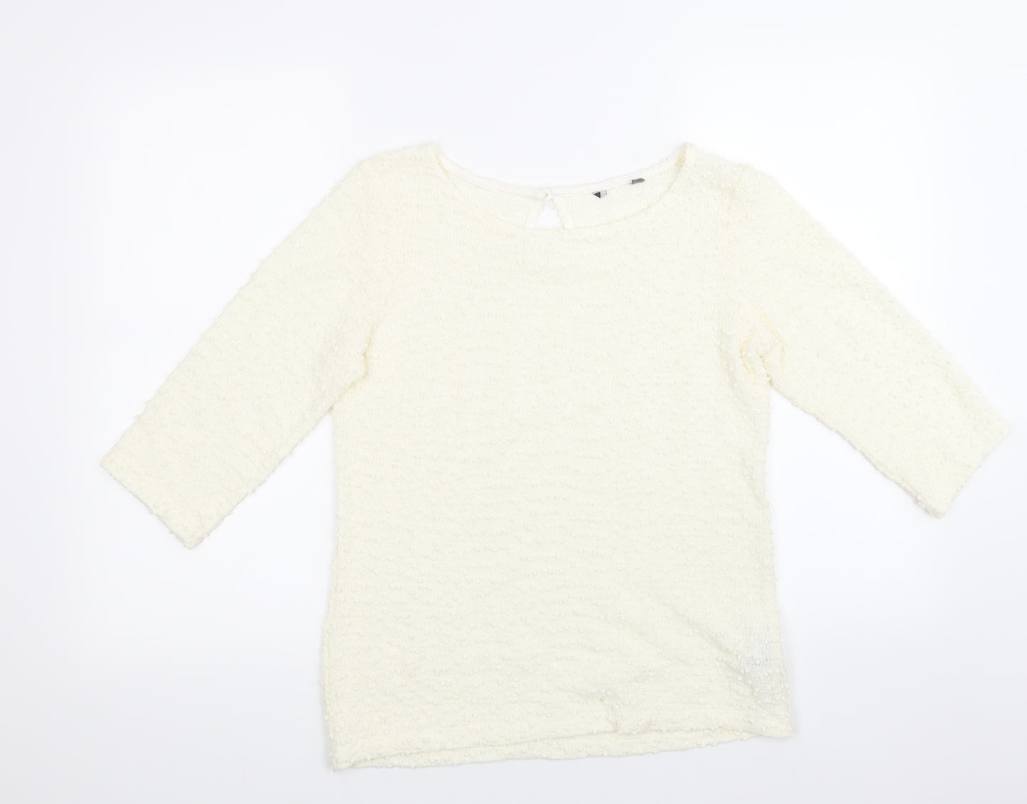 Limited Edition Womens White   Basic Blouse Size 12