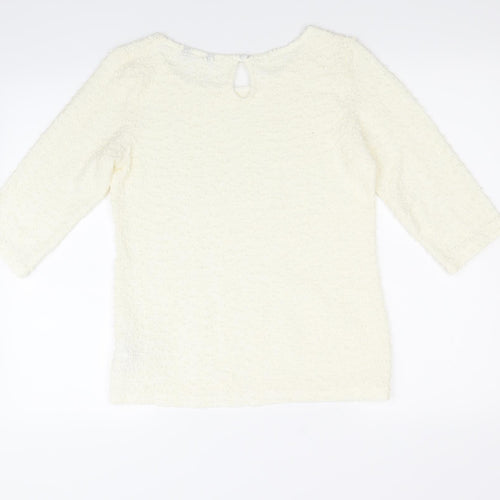 Limited Edition Womens White   Basic Blouse Size 12