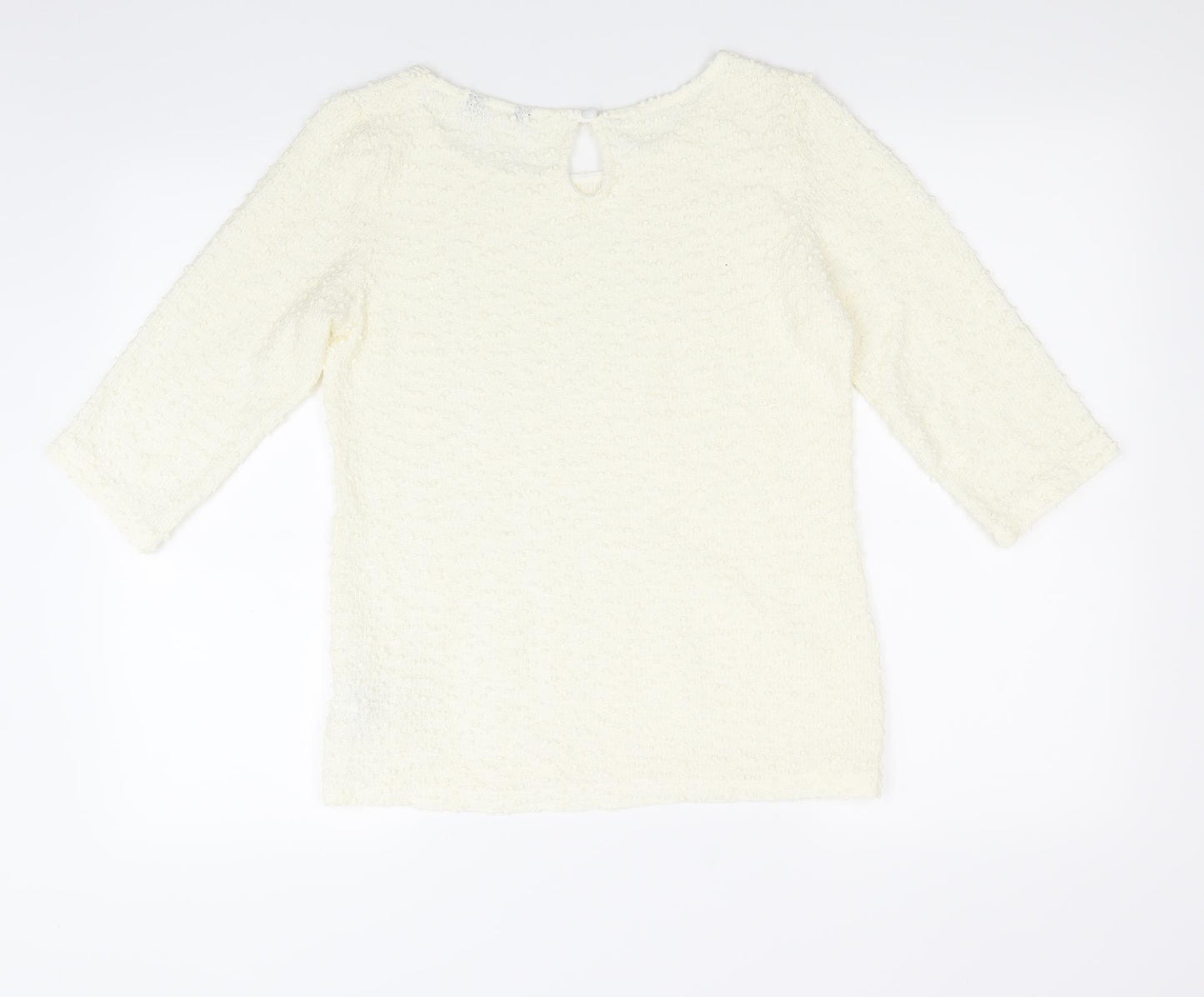 Limited Edition Womens White   Basic Blouse Size 12