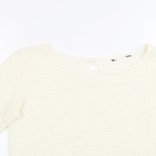 Limited Edition Womens White   Basic Blouse Size 12