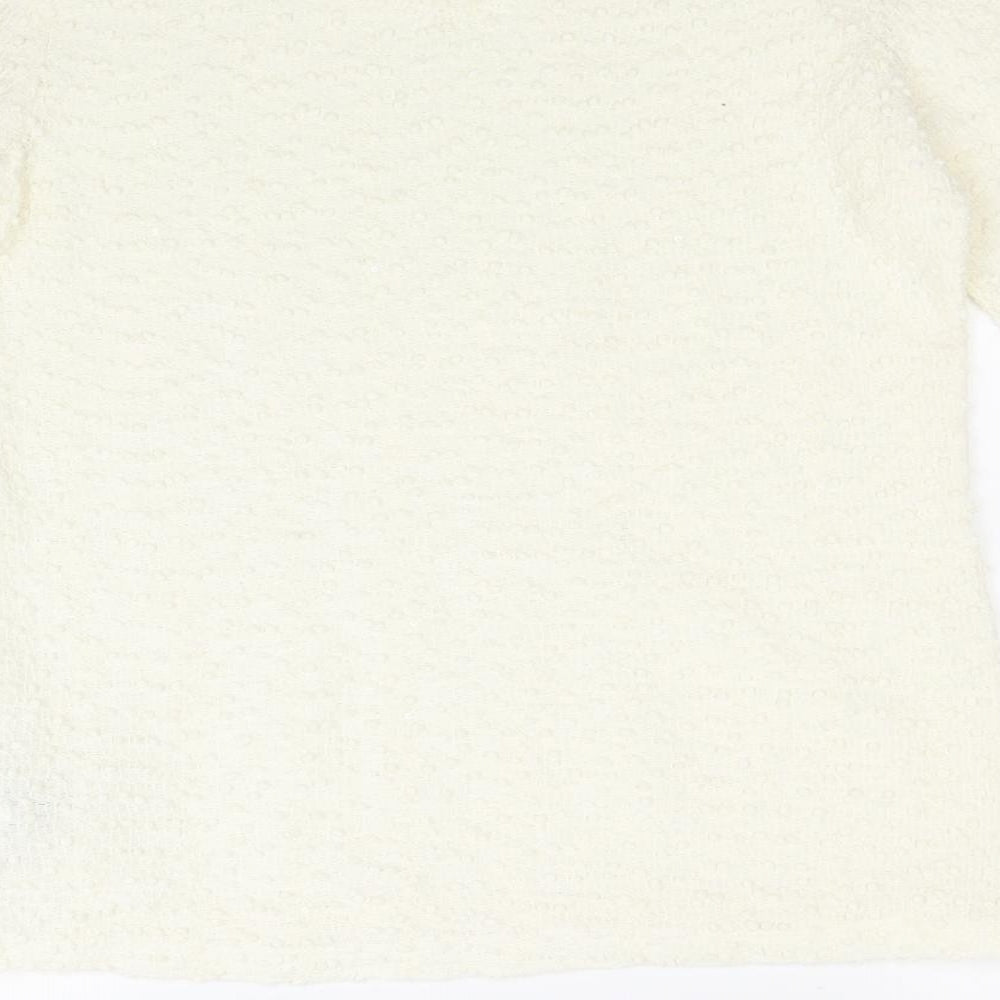 Limited Edition Womens White   Basic Blouse Size 12