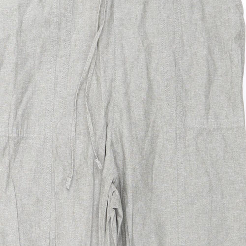 isle Womens Grey   Trousers  Size 16 L24 in