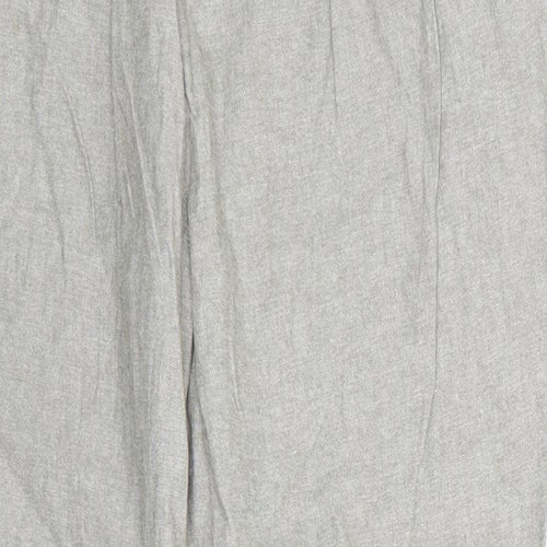 isle Womens Grey   Trousers  Size 16 L24 in